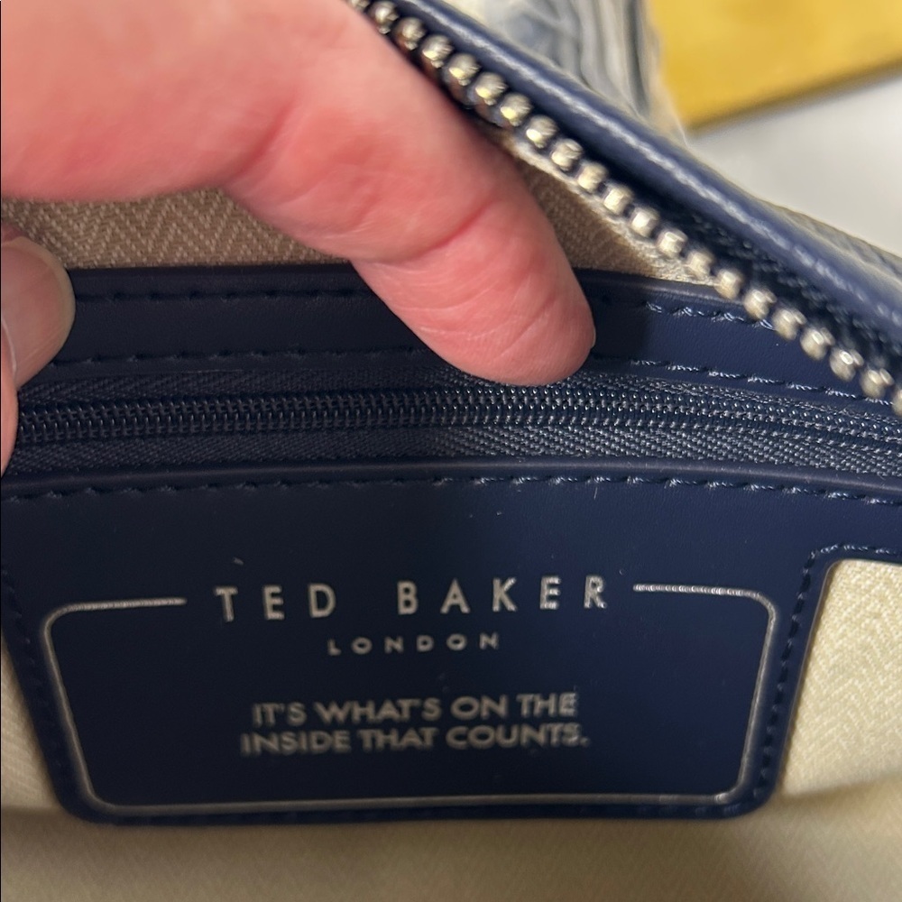 Ted Baker London Navy Shoulder Bag - Picture 11 of 12